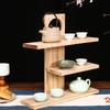 Desktop Display Shelf Coffee Mug Rack Holder Simple Decorative Chinese Standing Kitchen Teapot