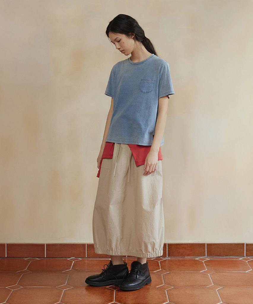 Monokeulom Aube String Skirt (Beige)