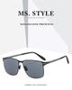 Red Wolf HD Polarized Screwless Nylon Sunglasses with Integrated Bridge & Dustproof, Fingerprint-Proof Temples - Model 7107
