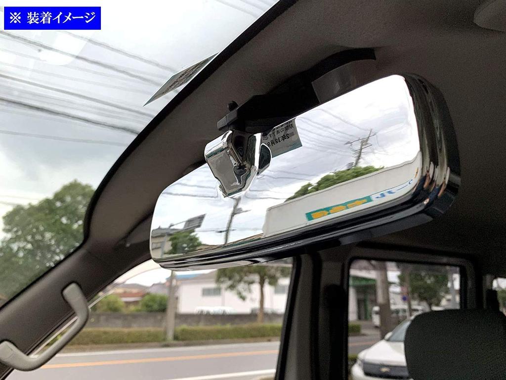 BRIGHTZ Chrome Rearview Mirror Cover for Bongo Truck S403F/S413F [ROOM-MIR-005] Compatible with 403F, 413F, 403, and 413