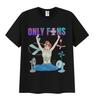 Divertente Maglietta Meme Only Fans Unisex Donna Estate Accogliente Manica Corta Magliette Retro Girocollo Abbigliamento Alta Qualità Maglietta Top