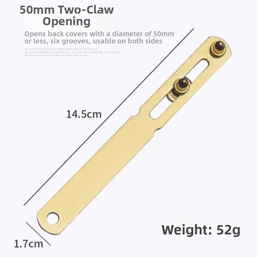 Two-Jaw Back Cover Remover Adjustable Watchmaker Wrench Durable Watch Repair Tool For Watchmaker