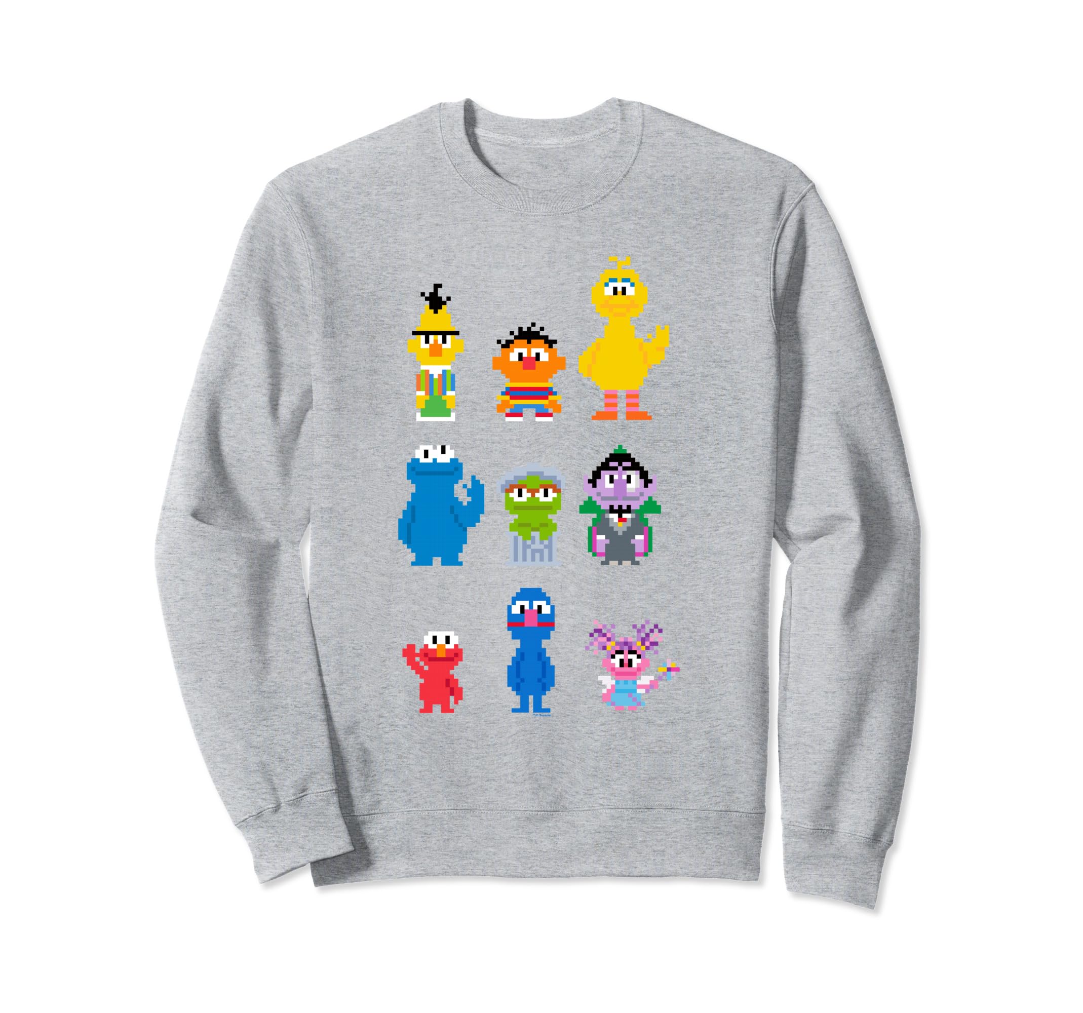 Sesame Street 8-Bit Group Sweatshirt 7440₽