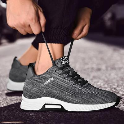 Plantilla Aumentadora de Altura para Hombre 6CM Zapatos Deportivos Casuales de Altura 48 Zapatillas de Hombre Zapatos con Elevador Tacones Ocultos Zapatos Aumentadores de Altura Transpirables