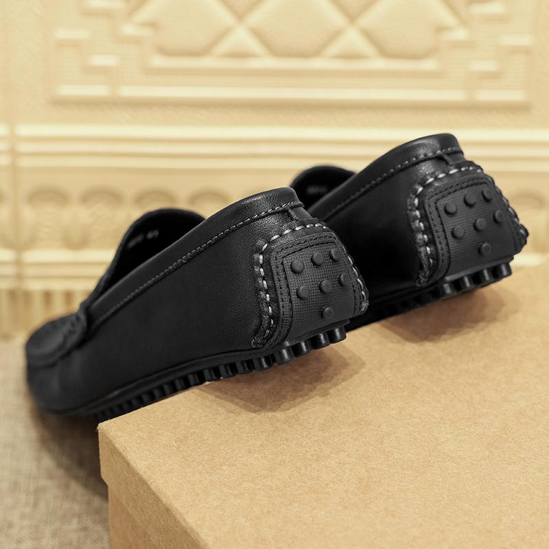 Fashion Comfort Loafers Man Shoes Soft Sole Genuine Leather Luxury Brand  Drive Comfy Slip-on Classic Footwear Boat Shoes for Men Spring
