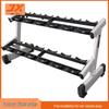 JUNXIA JX-3048 Double-Layer Dumbbell Rack with Dumbbell Set