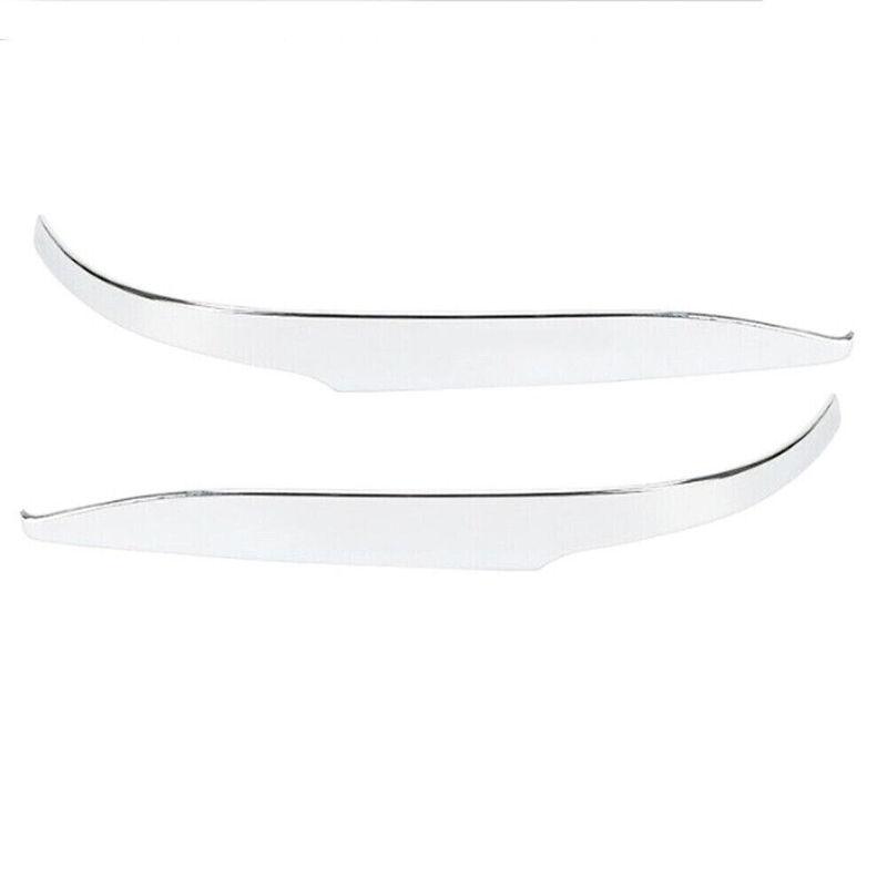 For LHD Toyota Highlander RAV4 2013-2018 ABS Chrome Side Rearview Mirror Strip Cover Door Wing Exterior Trim Adhesive Sticker
