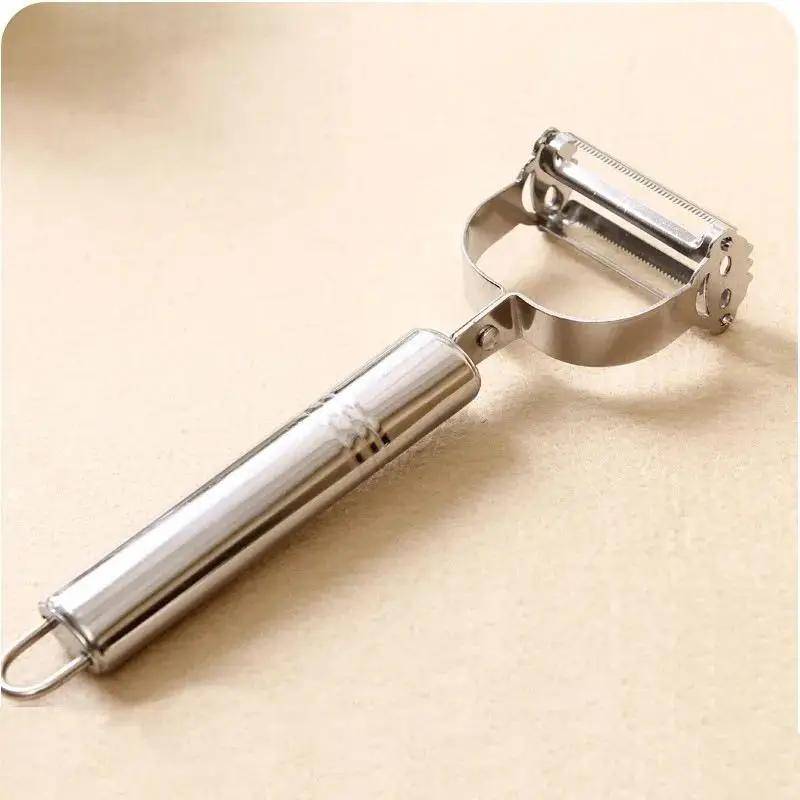 

Hot High Quality Stainless Steel Peeler Multifu Fruit Vegetable Peeler Home Kitchen Potato Fruit Manual Peeler Gadgets Wholesale