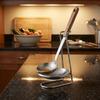 Stainless Steel Vertical Spoon Rest Stable Cooking Utensils Bracket  Restaurant