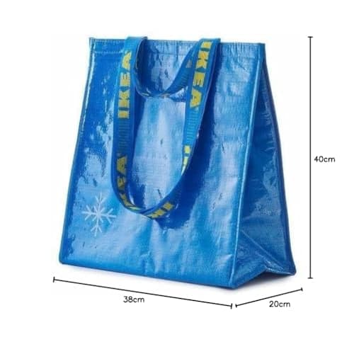 IKEA FRAKTA Cooler Bag - Blue, 38x40 Cm, 304.480.70
