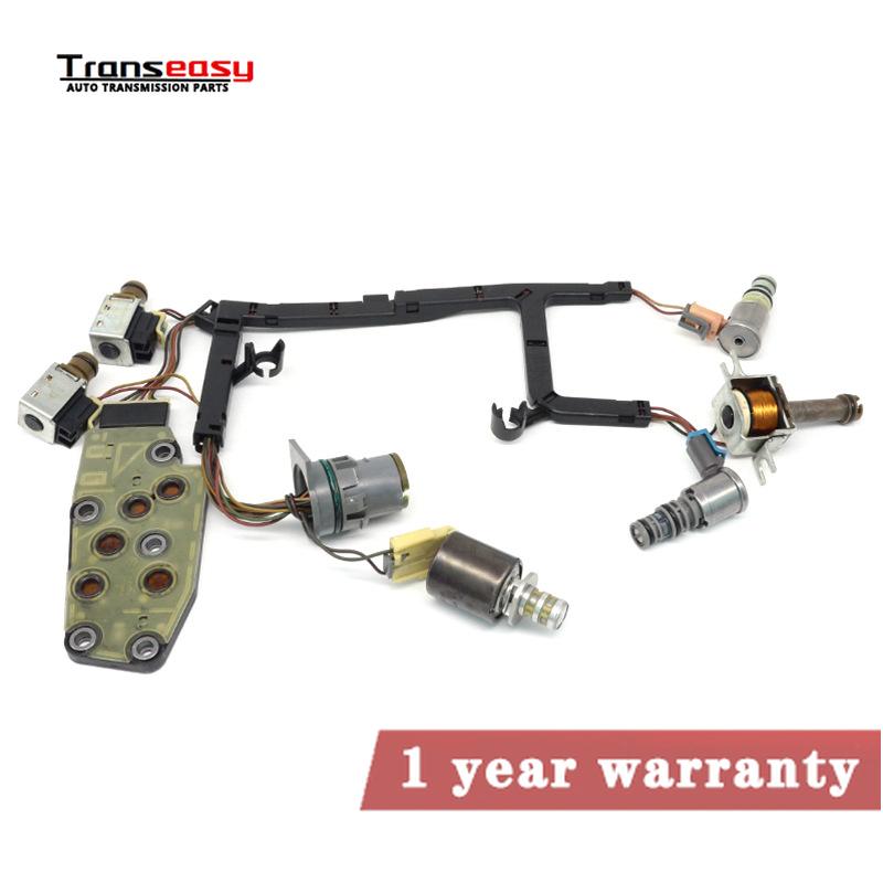 Transmission Master Solenoid Kit EPC Shift TCC 3-2 PWM 4L60E Suit For GM Chevrolet GMC Saab 93-05