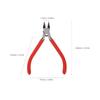 Chrome-Vanadium Steel Side Cutters Reset Spring Wire Cutting Pliers  For Electronics Repair