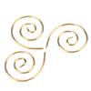 3Pcs Spiral Cable Knitting Needle Lightweight Convenient Stainless Steel Household Knitting Needle for   Scarves Shawls Hats