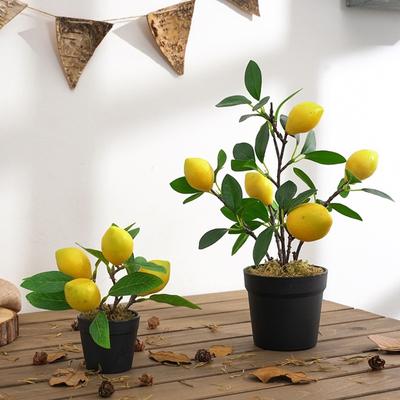 1 Piece Artificial Tree Fruit Plant Bonsai for Home Wedding Room Decor Flower Fake Fruit Potted Plants