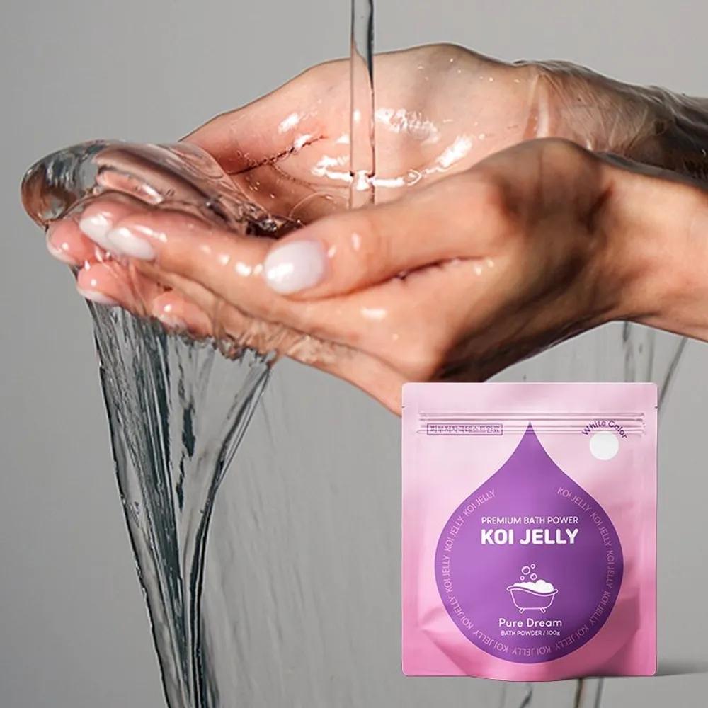 

[KOI JELLY] Jelly Bath Bomb 1 Pack Single Item (100g) / Select 1 of 3 Types Pure Dream (Transparent)