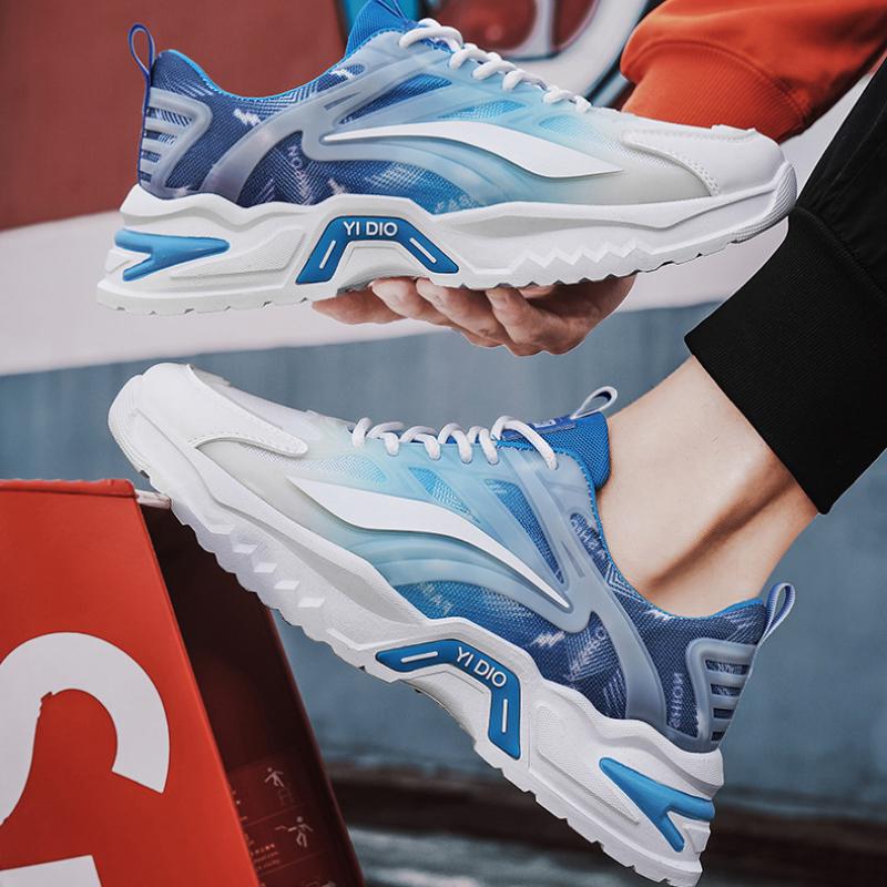 Spring Trendy Men's Sneakers 2024 New Designer Men's Shoes Comfortable Breathable Platform Shoes Running Shoe Tenis Masculino