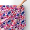 Royal Samt Stoff Polyester Zum Nähen - Motiv Abstraktion - Rdx2432