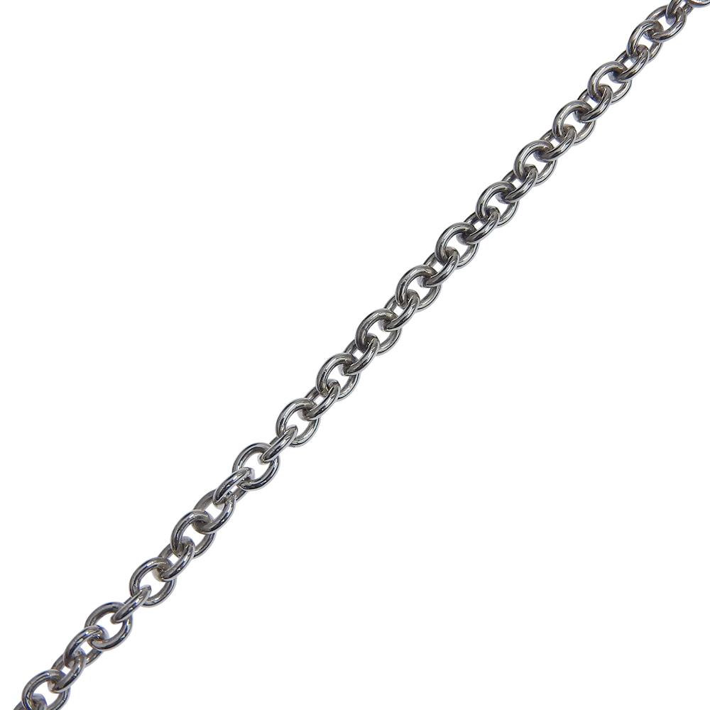 Gucci Interlocking G Necklace Silver925 26.4g Unisex Used