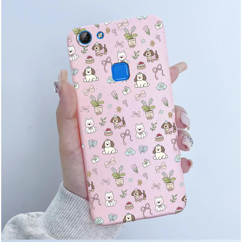 For Vivo V7 V7+ Plus Y79A Y75 Y73 Y79 1716 1718 Phone Case Cute Astronaut Panda Flowers Candy Soft Silicone TPU phone Case Cover