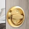 Fire Proof Invisible Stainless Steel Furniture Knob Cabinet Drawer Door Handle Lock Wardrobe Pulls