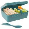 Pojemnik Śniadaniowy na Żywność Śniadaniówka Pudełko Lunchbox Sztućce