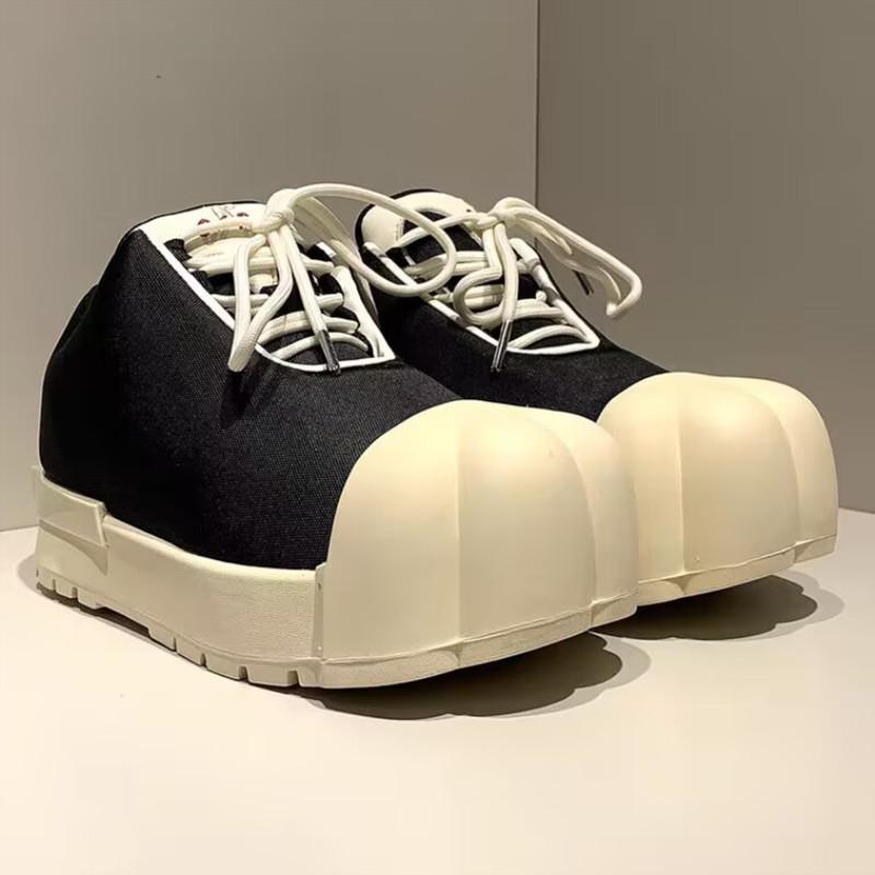 2024 Men Casual Sport Boots New Thick Heeled Height Increasing Sneakers Breathable Outdoor Shoes Women Ugly Cute Big Head Boots