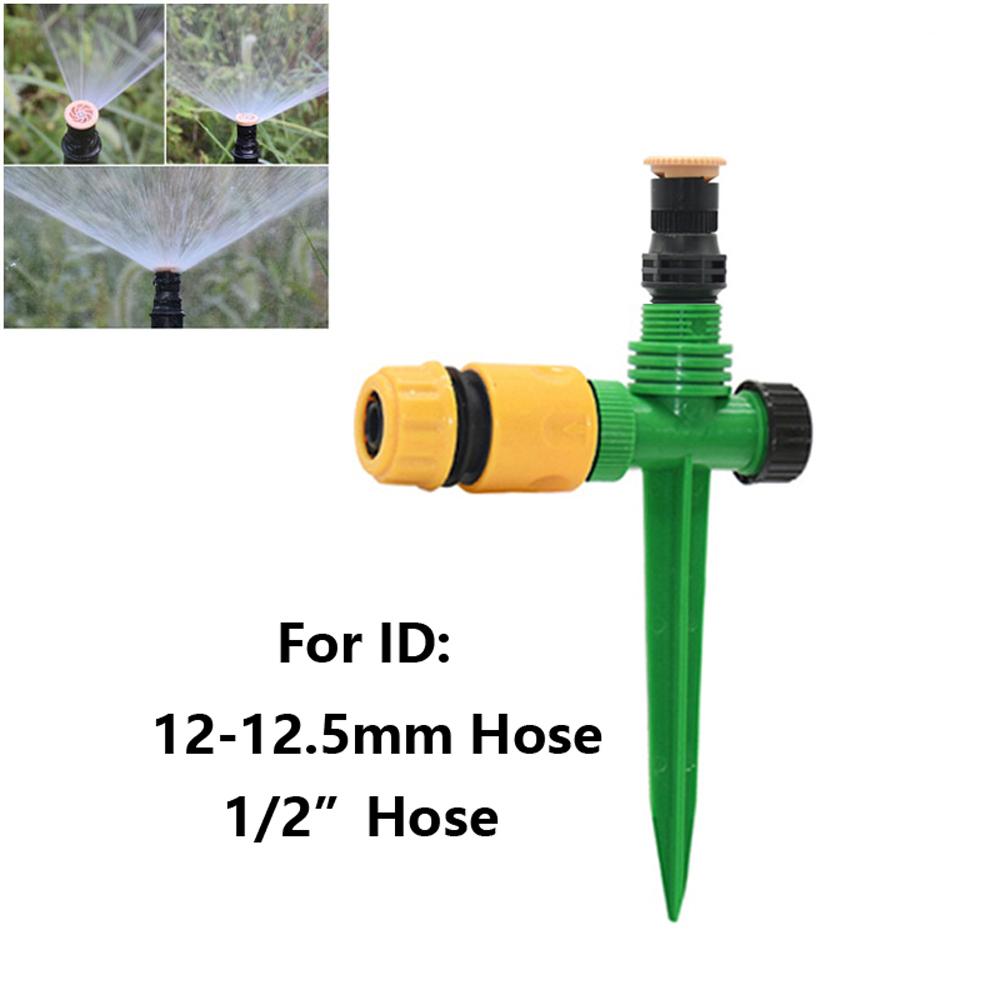 Garden Sprinkler 360° Rotation Irrigation Watering System Automatic Agriculture Lawn Farm Greenhouse Plant Watering Sprinkler