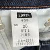 Made in Japan EDWIN 403 Denim Pants W28/W71-H88 Men S Inseam 75cm Indigo(USED)