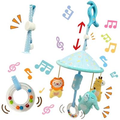 Smiim Adjustable Stroller Carrier Toy, Suitable for Babies 0-1 Years Old, Newborns, Easy To Install, Can Be Used As a Car Seat or Crib, Educational To
