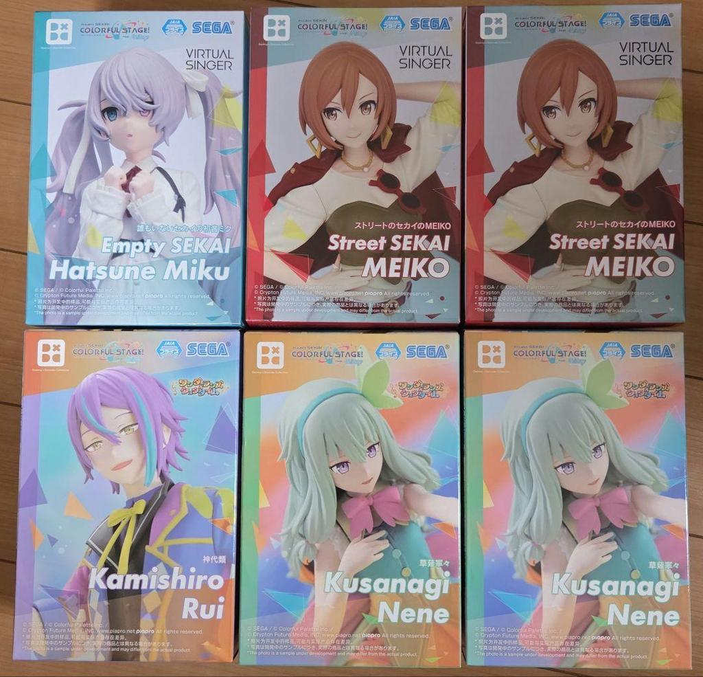 [USED] Project Sekai Figure Nene Kusanagi Kamiyorui MEIKO Miku