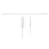 3 Pieces Trumpet Cleaning Care Kits Trumpets Mouthpiece Brush Cornet Valve Casing Clean Brushes Trombone Cleaner Sets