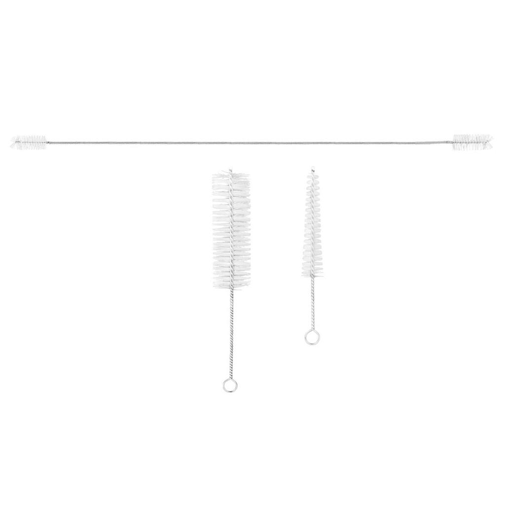 3 Pieces Trumpet Cleaning Care Kits Trumpets Mouthpiece Brush Cornet Valve Casing Clean Brushes Trombone Cleaner Sets