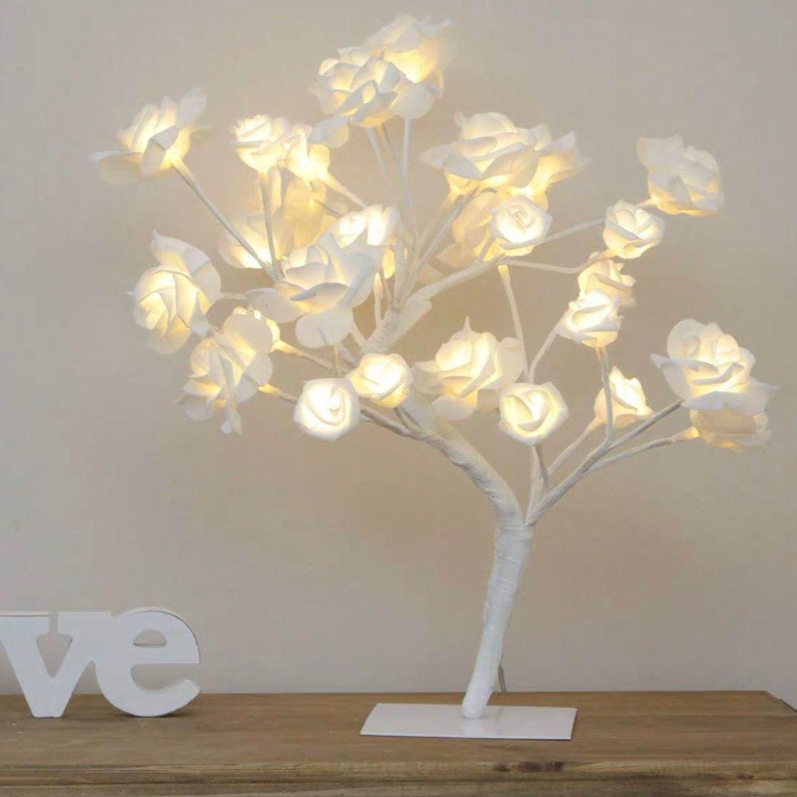 

Настільна лампа-троянда Sakura з голосовим керуванням: Креативний приліжковий нічник для атмосфери спальні Default Items