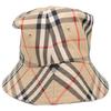 Burberry [Excellent Condition/Domestic Authentic] 8026927 Vintage Check Panel Bucket Hat Hat M Archive beigeUsed
