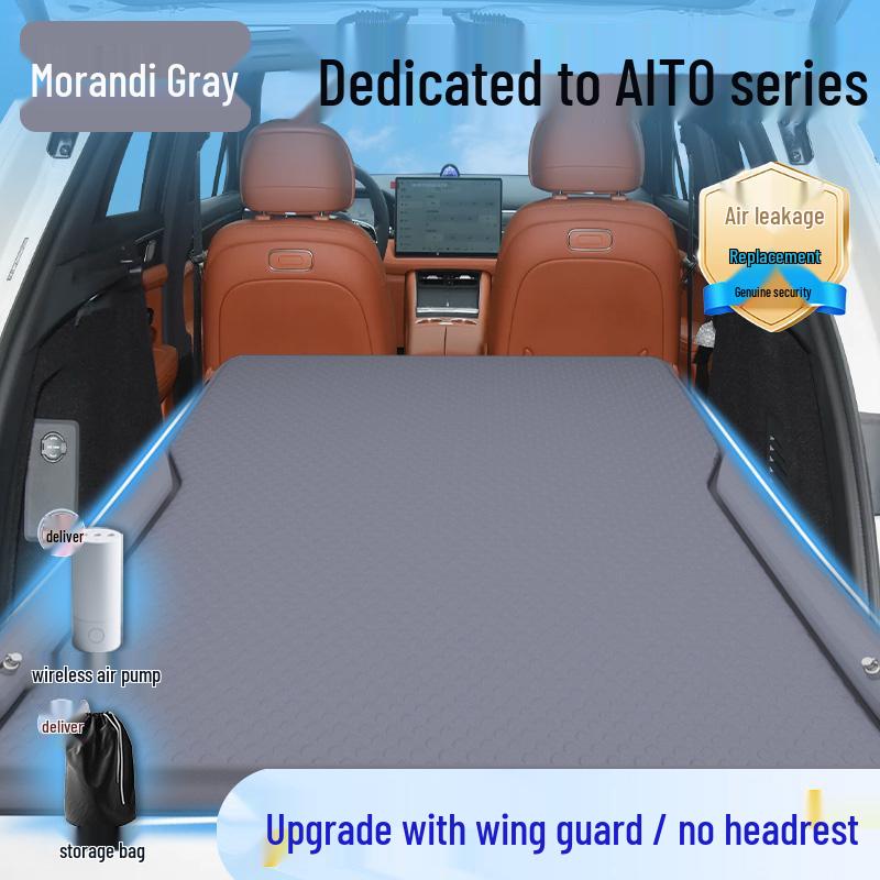 AITO Car Bed: Inflatable Rear Seat Sleeping Pad for M5, M7, M8, M9
