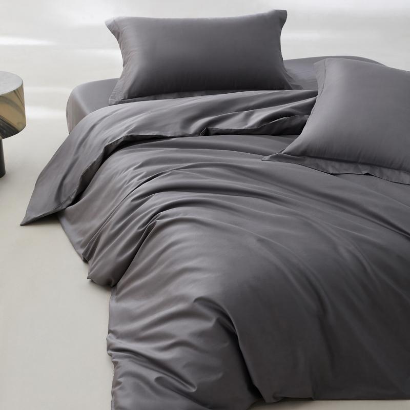 Organic Egyptian Cotton Bedding Set with Duvet Cover Bed Sheet Pillowcase Luxury 800 Thread Count Bedsheet 5-Star Hotel Quality