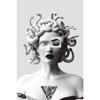 Poster Artistico Medusa di Smeraldo Creature Mitologiche Stampe per Pareti Pittura su Tela Mitologia Greca Moderna per Galleria Decorazioni per la Casa