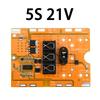 BMS 5S 20A 21V 18650 Li-ion Battery Charge Board NTC Temperature Protection with DC Plug 5S BMS PCM For Electric Tools