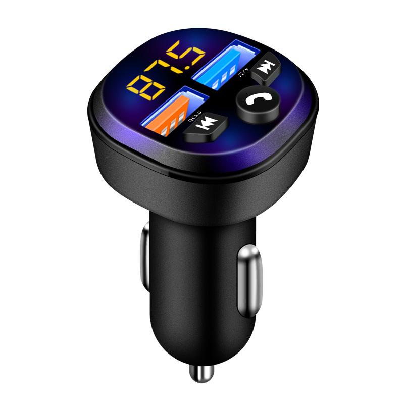 

Bluetooth FM Transmitter Car MP3 Player with Dual USB QC3.0 Charger