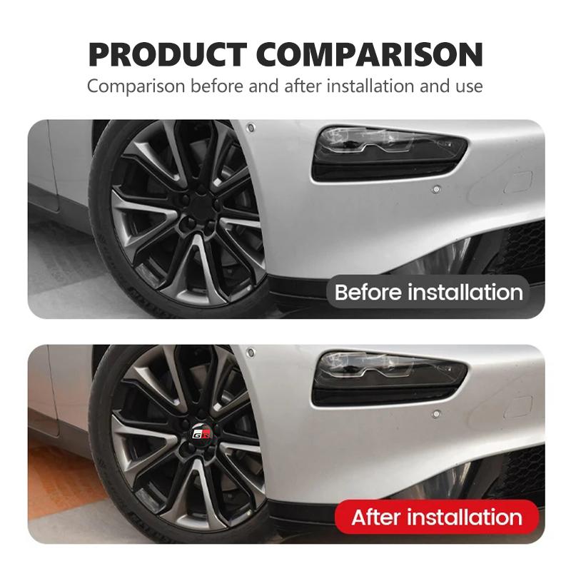 For Toyota 4pcs 60mm Car Wheel Center Cover Hub Cap Auto Decoration Accessories Yaris Corolla Rav4 CHR Auris Cruiser Prius Voxy