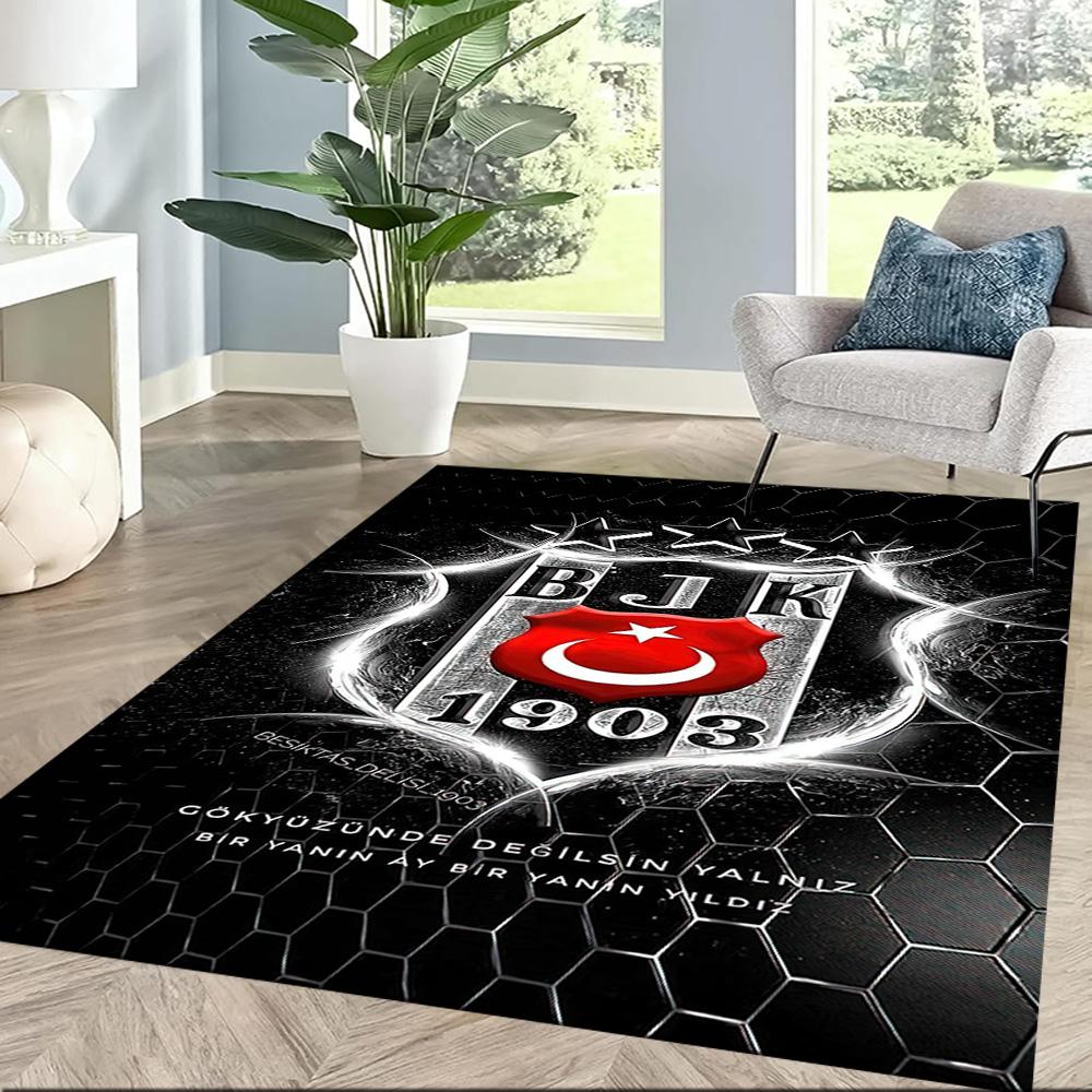 Be?ikta? Crest Glory Square Rugs Are a Great Choice for Living Rooms, Bedrooms, Home Décor, and As Gifts.