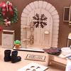 Wooden Star Entrance Holiday Decoration Bundle 30Pcs Safe Natural Craft Accessories Family Craft Activity