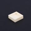 1Pcs High Purity High Temperature Resistant Multiple Sizes Ceramic Crucible 99% Alumina Square Crucible For Laboratory