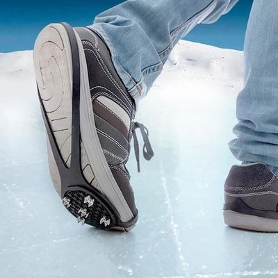 Anti-slip Soles for Ice - Crampon for Shoe Anti Black Ice Rubber Sole Anti-slip Unisex Crampon