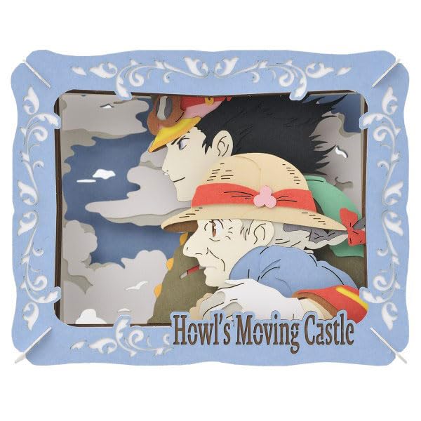 Ensky Paper Theater Moving Castle A Gaze of Determination Howl s PT-166X