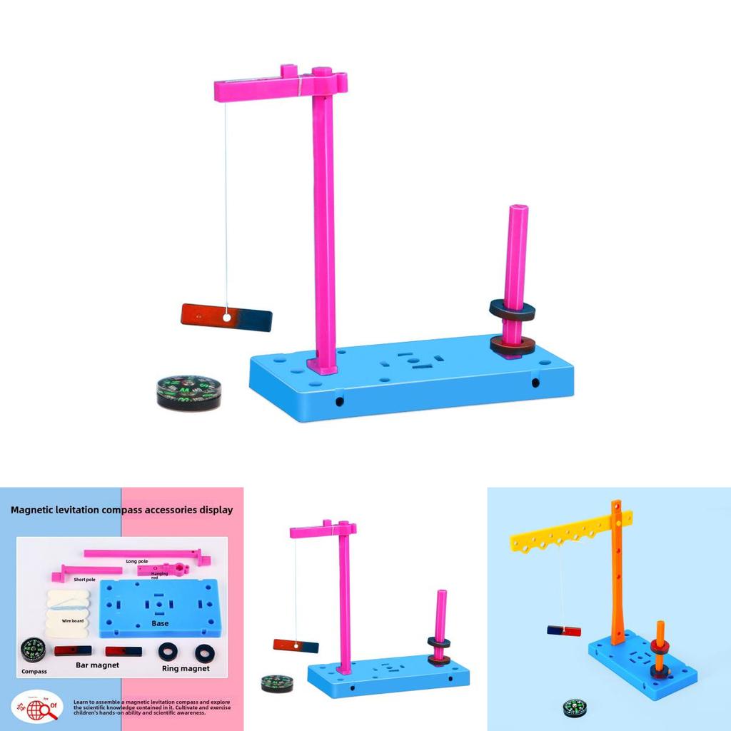 Self Made Magnetic Levitation Compass Physics Experimental Material Set Toys For Kids Science Learning