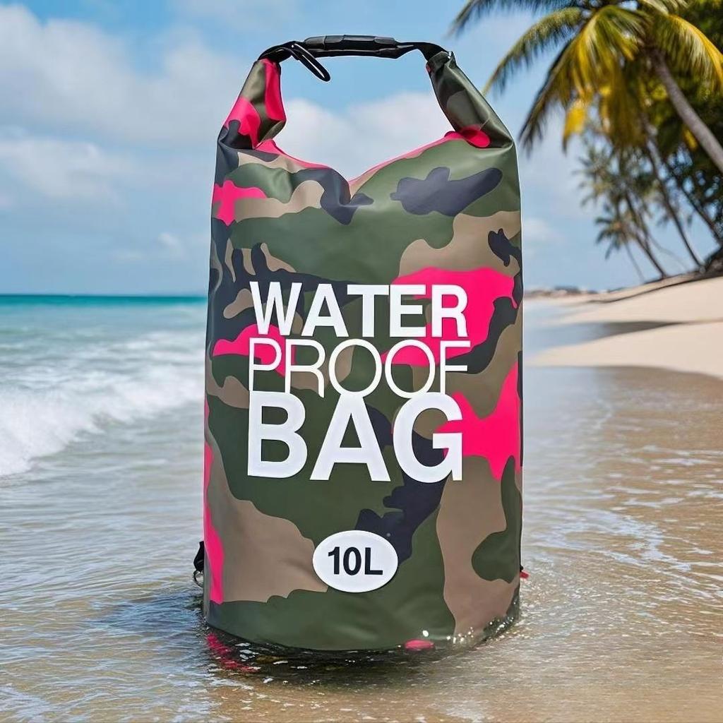 10/15/20/30L Outdoor Home Camouflage Waterproof Portable Organize bags River Hiking Dry Bag PVC Coated Sundries Storage Bags