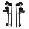 2PCS Desk Clamp Pegboard Fixing Bracket Adjustable Thickened Pegboard Mounting Bracket for Office Garage Kitchen Home