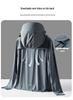 Hooded Ice Silk UV Protection Jacket for Men & Women - Summer Breathable, Lightweight, and Sun Protection Clothing for Outdoor Activities