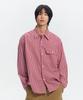 FRIZMWORKS Ease Gingham Check Shirt _ Red